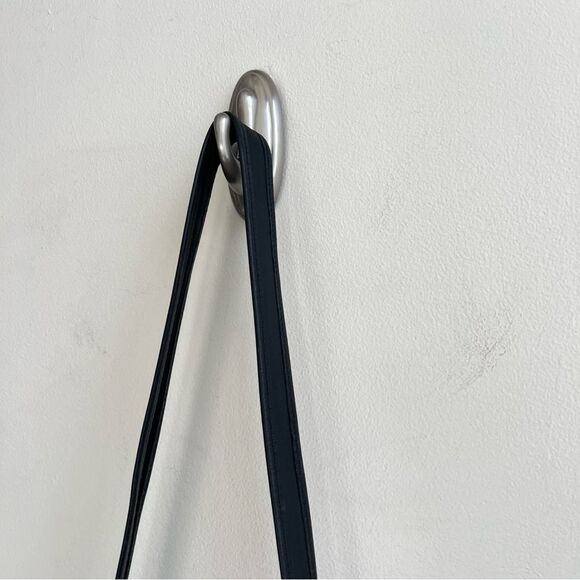 Vintage Coach Black Leather Rambler's Legacy Crossbody Bag - Picture 8 of 16